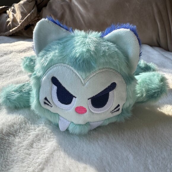 NWT Bark Box SLOBBERTOOTH TIGER Plush Dog Toy, Blue, Size M/L 20+ lbs. Dogs - Picture 5 of 16